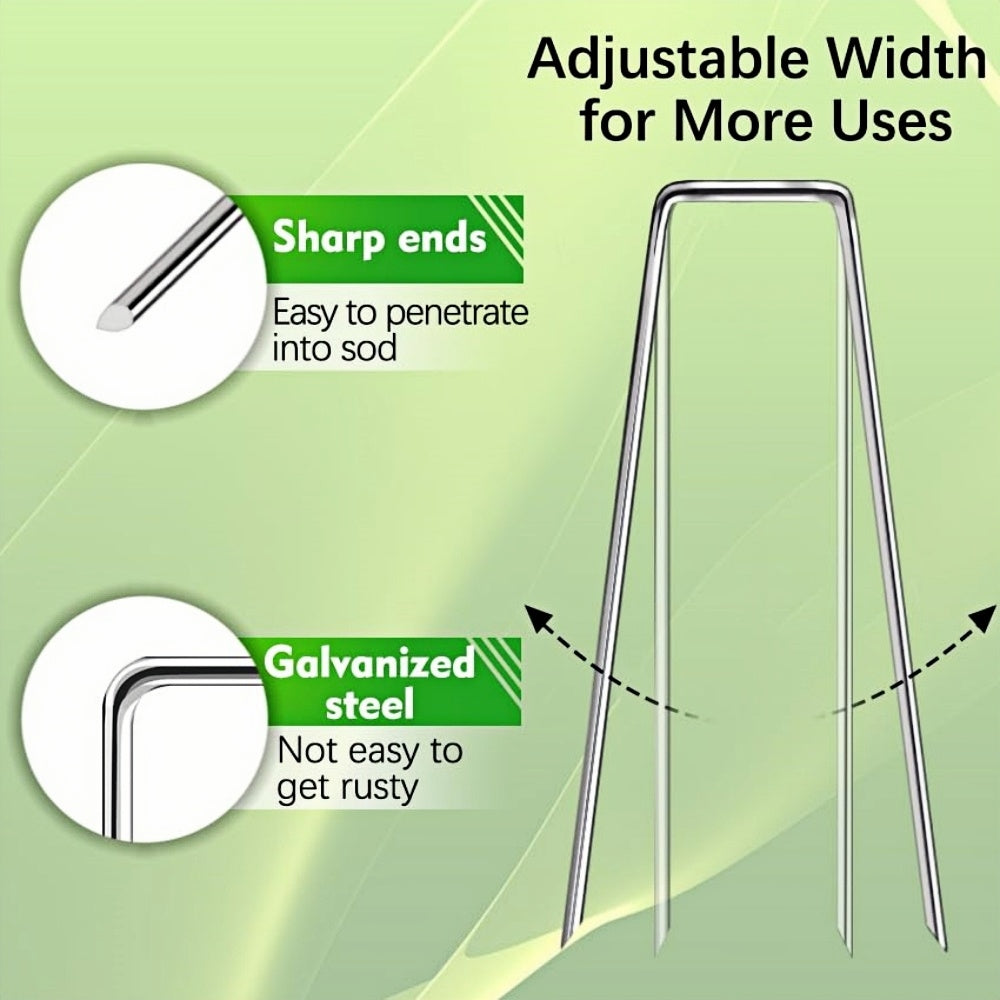 🌱 Heavy Duty Landscape Fabric Staples