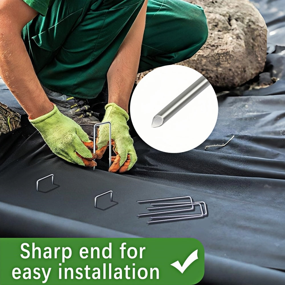 🌱 Heavy Duty Landscape Fabric Staples