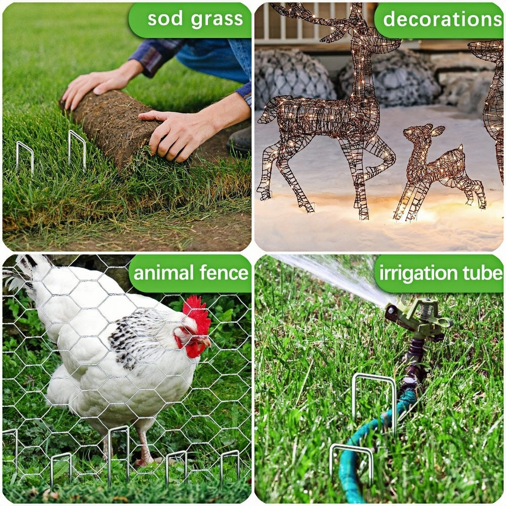 🌱 Heavy Duty Landscape Fabric Staples